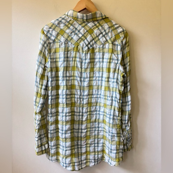 Hollister Lightweight Colorful Flannel - Picture 10 of 11